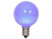 25PK - Vickerman Blue Ceramic G40 LED Replacement Bulb 25PK - Vickerman Blue Ceramic G40 LED Replacement Bulb