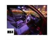 VW MK4 Golf Jetta 12pc WHITE LED Interior Kit