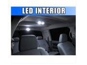 Bright WHITE 9pc LED Lights Interior Package for GMC Envoy 2002 2009