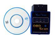 V1.5 Super Mini ELM327 OBD2 OBD II Bluetooth CAN BUS Auto Diagnostic Tool