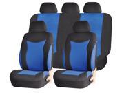 Speed Racing 184 Style Blue Black Complete Airbag Compatible Seat Covers Set Universal