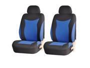 Speed Racing 184 Style Blue Black Front Low Back Airbag Compatible Seat Covers Set Universal