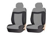 Elegance Style 187 Gray Black Low Back Airbag Compatible Seact Covers Set Universal