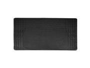 New All Weather Solid Black Universal 1 Piece Car Van Truck Suv Rubber Cargo Trunk Mat