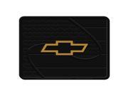 Chevy Chevrolet Factory Style 1pc Black Rubber Universal Car Truck Utility Floor Mat