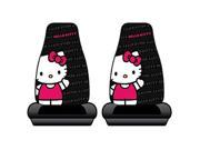 Hello Kitty Core Highback Front Bucket Seat Covers Set Universal Fit