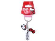 Hello Kitty Charms Design Enamel Key Chain Keychain