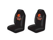 NFL Cleveland Browns Front Bucket Highback Seat Covers Set Universal