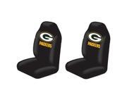 NFL Green Bay Packers Front Bucket Highback Seat Covers Set Universal