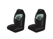 NFL Jacksonville Jaguars Front Bucket Highback Seat Covers Set Universal