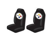 NFL Pittsburgh Steelers Front Bucket Highback Seat Covers Set Universal