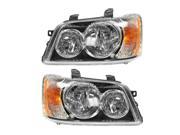 2001 2003 Toyota Highlander Aftermarket Replacement Headlamps Light Bulbs Included Includes Both Driver And Passenger Sides Plug And Play