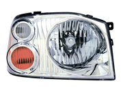 Nissan 2001 2004 Frontier Xe Headlight Assembly Aluminum Bezel Driver Side