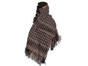Spec Ops Shemagh Keffiyeh Tactical Scarf Headwrap Checkered BROWN paintball airsoft 38 x38