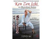 3 DVD SET Ken Zen Ichi Shotokan 15 Kata Berger