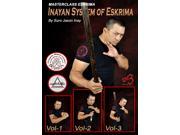 3 DVD SET Inayan System of Eskrima locks reversals blades serrada trapping kali arnis filipino martial arts