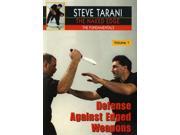 Naked Edge 1 Defense Against Edged Weapons knife blade DVD Steve Tarani