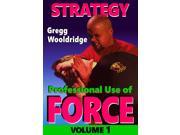 Professional Use of Force 1 Bodyguard Executive Protection DVD Gregg Wooldridge