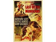 Last of the Mohicans DVD 1936 B W Revolutionary Frontier action movie