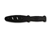 11 Polypropylene Military Martial Arts Training Practice Fixed Blade Knife Dagger black