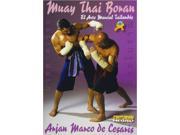Muay Thai Boran Martial Art of Thailand Paperback Book De Cesaris
