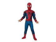 Kids Deluxe Amazing Spiderman 2 Fiber Fill Costume Large