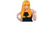 Orange Glamour Wig Rubies 50418
