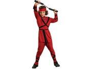 Child Red Ninja Costume Small