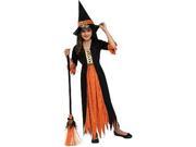 Child Gothic Witch Costume Large