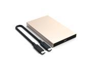 Satechi Type C Aluminum HDD SSD Enclosure Gold