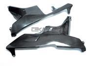 2007 2008 Honda CBR 600RR Carbon Fiber Lower Side Fairings