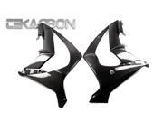 Kawasaki ZX10R Carbon Fiber Large Side Fairings 2x2 Twill