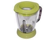 Margaritaville Glass Jar with Lid Key Lime Green Fits Fiji Key West and Bahamas Mixers