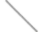 925 Sterling Silver S Link Diamond Tennis Bracelet 0.45cttw