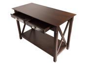 Xola Console Table with 2 Drawers In Cappucino By Winsome