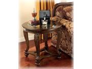 Norcastle Round End Table by Ashley Furniture