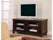 Cappuccino Finish TV Stand by Coaster Furniture