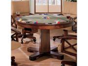 Three In One Oak Bumper Poker Dining Table by Coaster Furniture