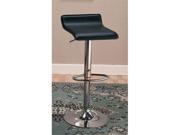 Modern Barstool Set of 2 in Black Finish by Coaster Furniture