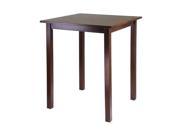 Parkland High Pub Square Table By Winsome Wood