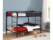 Black Full Over Full Bunk Bed by Coaster Furniture