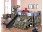 GI Bunk Bed with Slide and Tent by Coaster by Coaster Furniture