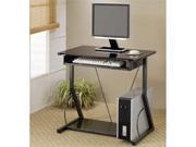 Computer Desk in Black by Coaster Furniture