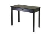Liso Writing Desk With Drawer By Winsome Wood
