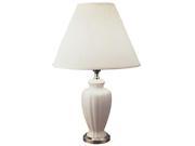 26 Ceramic Table Lamp Ivory By ORE