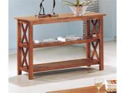 Sofa Table in Light Brown Oak by Coaster Furniture