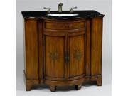 Chest with Sink in Brown Finish by AA Importing