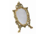 Morning Glory Mirror in Brass Finish by AA Importing