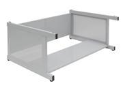 Flat File Stand in Light Grey Finish by Studio Designs