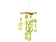 Mini Capiz Chime Lime Green